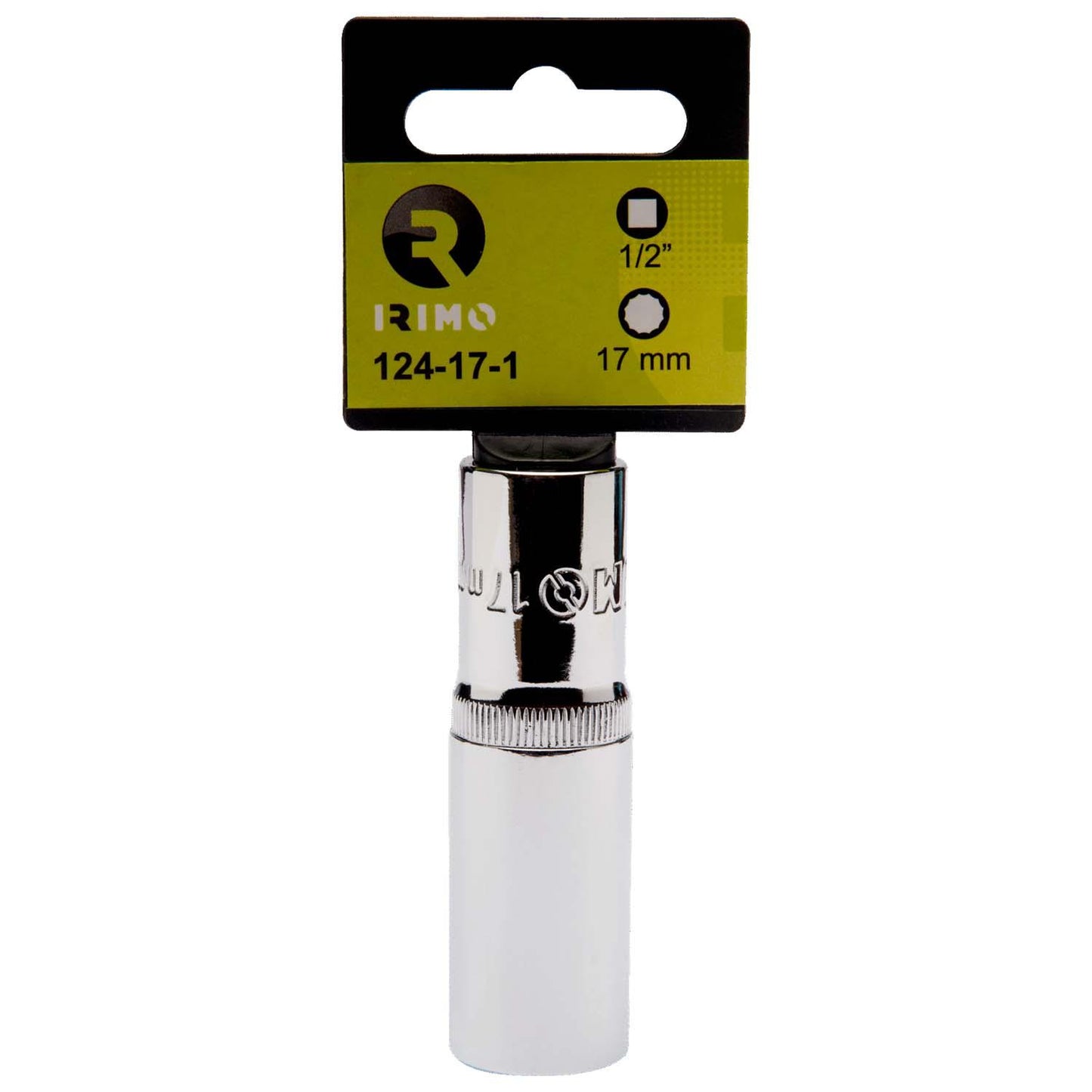 Dado Bi - Hexagonal Largo Cuadrante de 1/2'' CrV 12mm - Irimo - Herram.cl