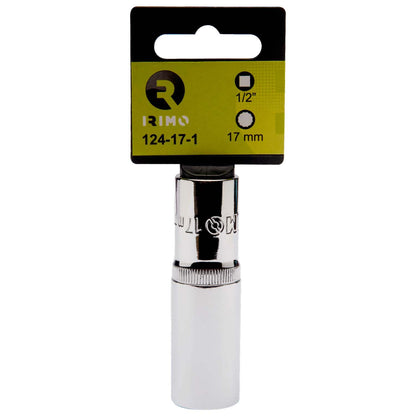 Dado Bi - Hexagonal Largo Cuadrante de 1/2'' CrV 12mm - Irimo - Herram.cl