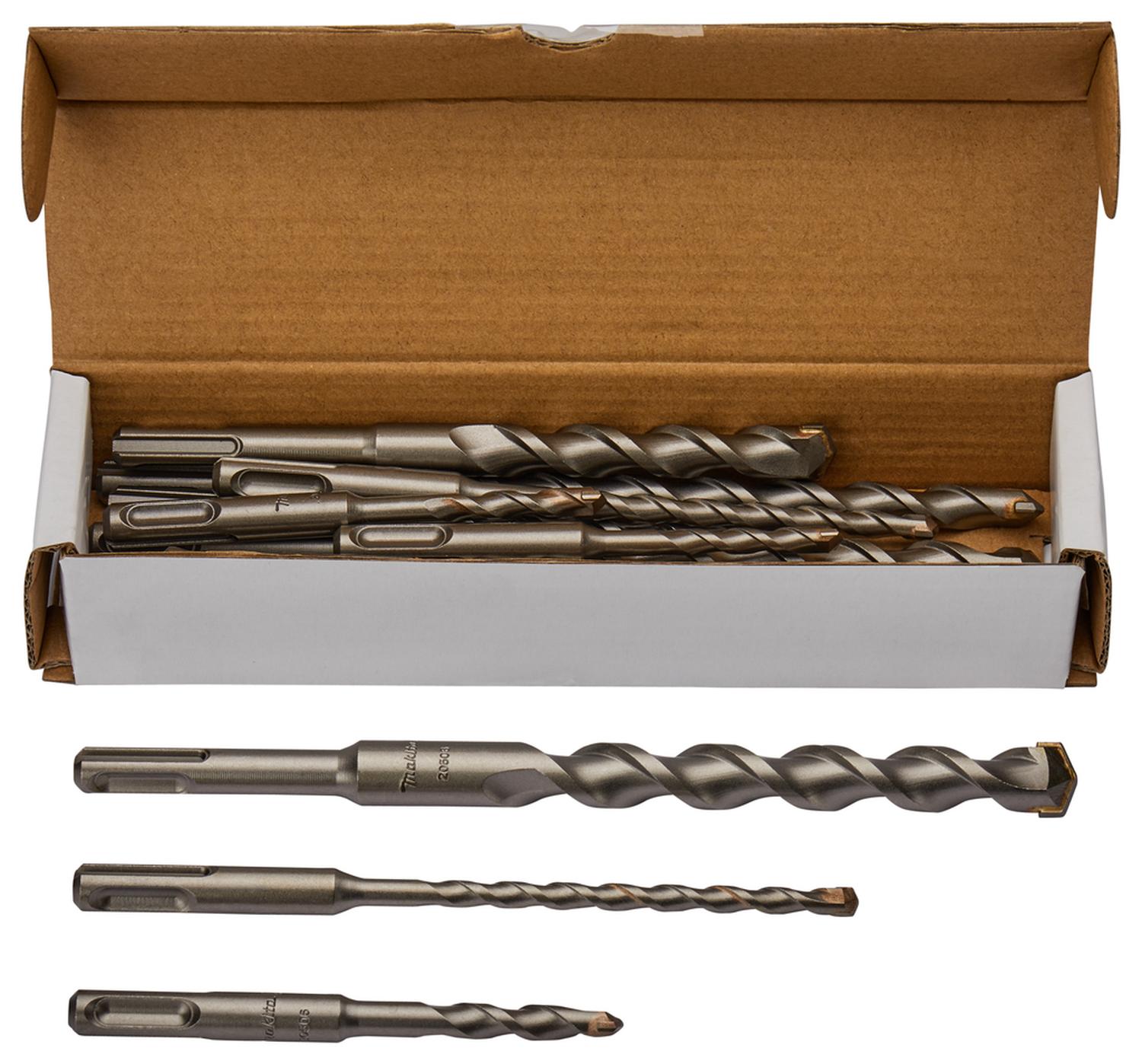 Juego de brocas SDS - Plus 14 Pzas. - Makita - Herram.cl