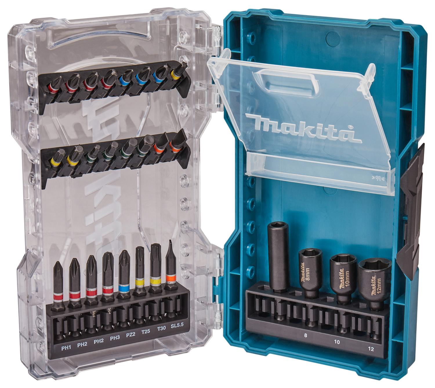 Juego de Puntas y Adpatadores 28 Pzas. - Makita - Herram.cl