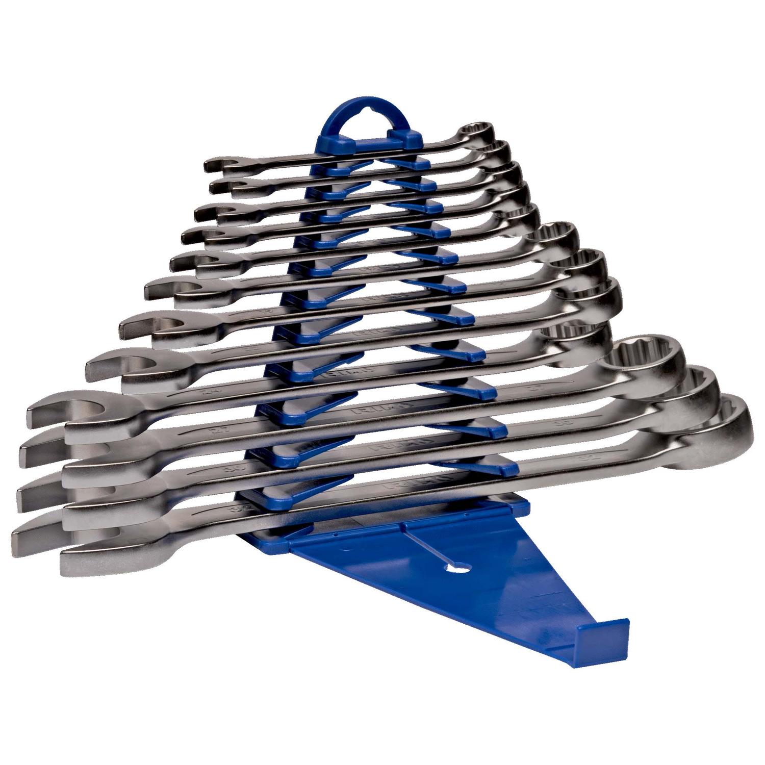 Juego de 12 llaves combinadas con soporte 10 - 32mm - Irimo - Herram.cl