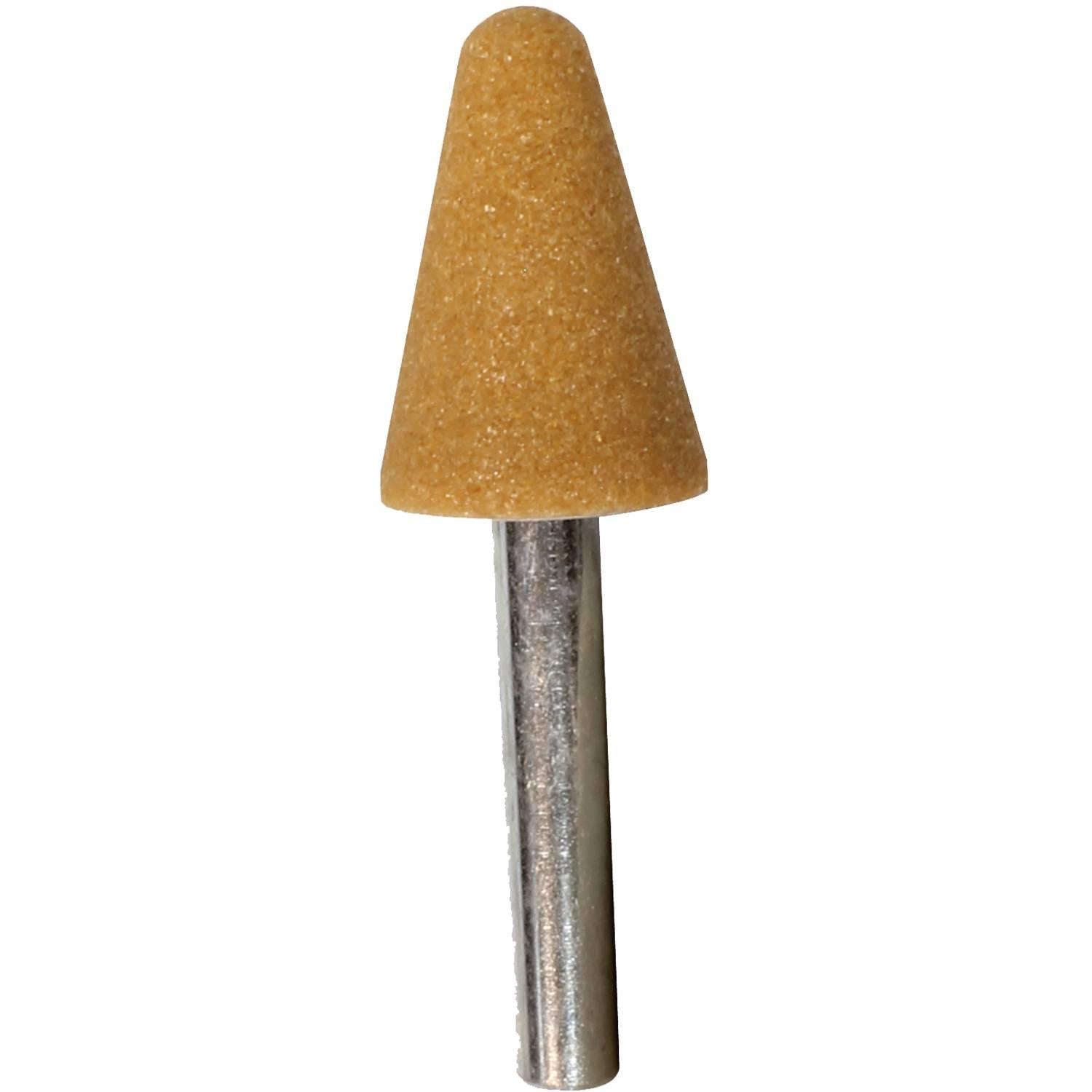 Piedra Abrasiva Cónica Para Rectificador Eje 1/4'' - Makita - Herram.cl