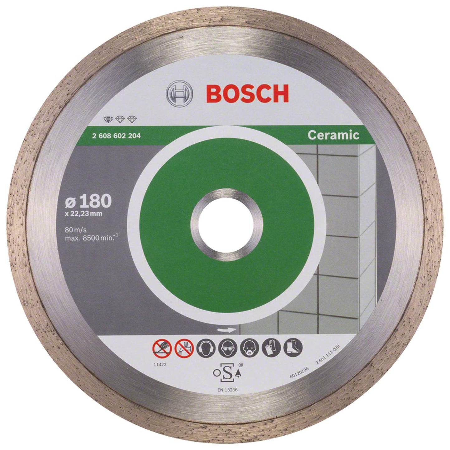 Disco Diamantado Continuo STD 180mm - Bosch - Herram.cl