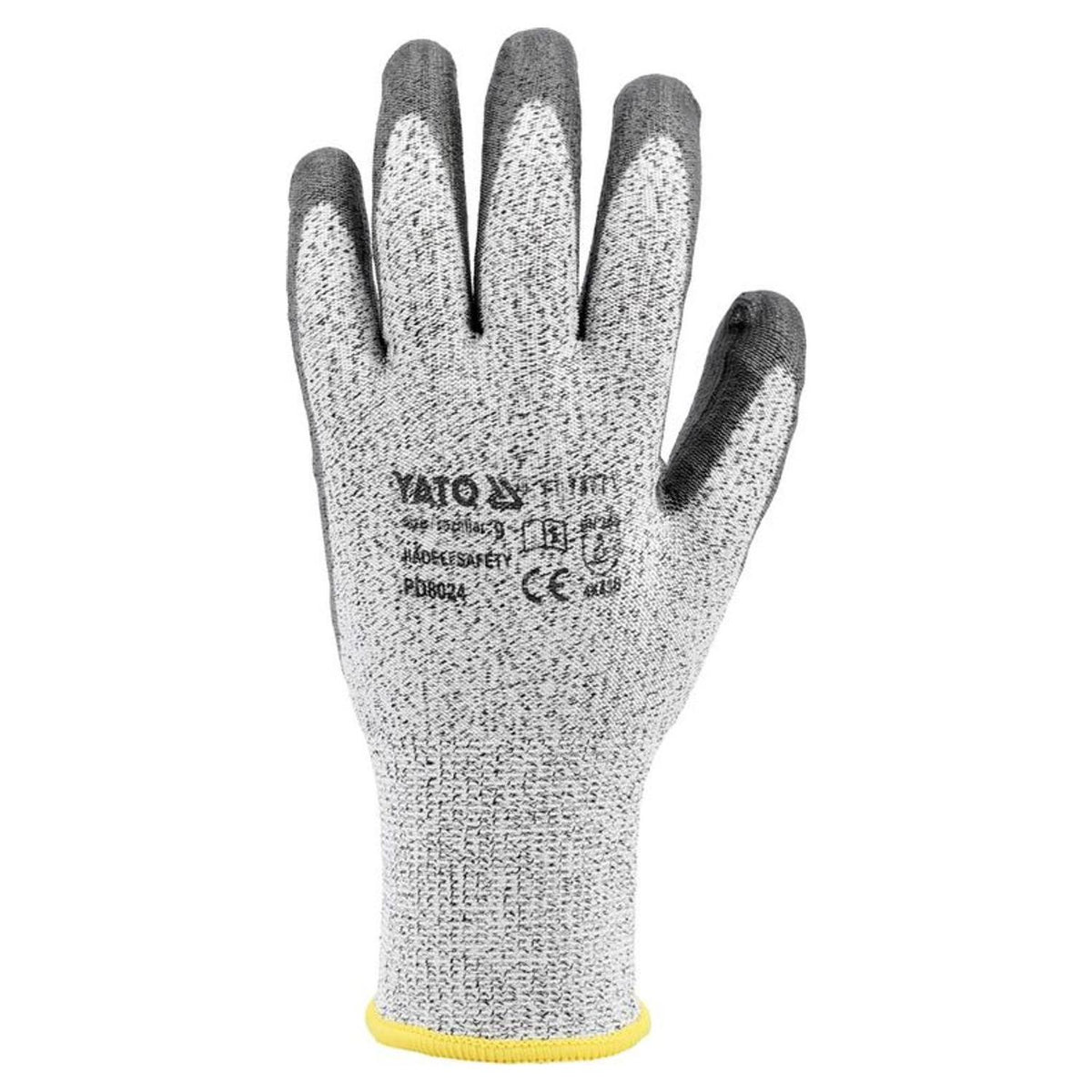 Guantes Anticorte HPPE PU Talla 10 Yato YT-74772 - Herram.cl