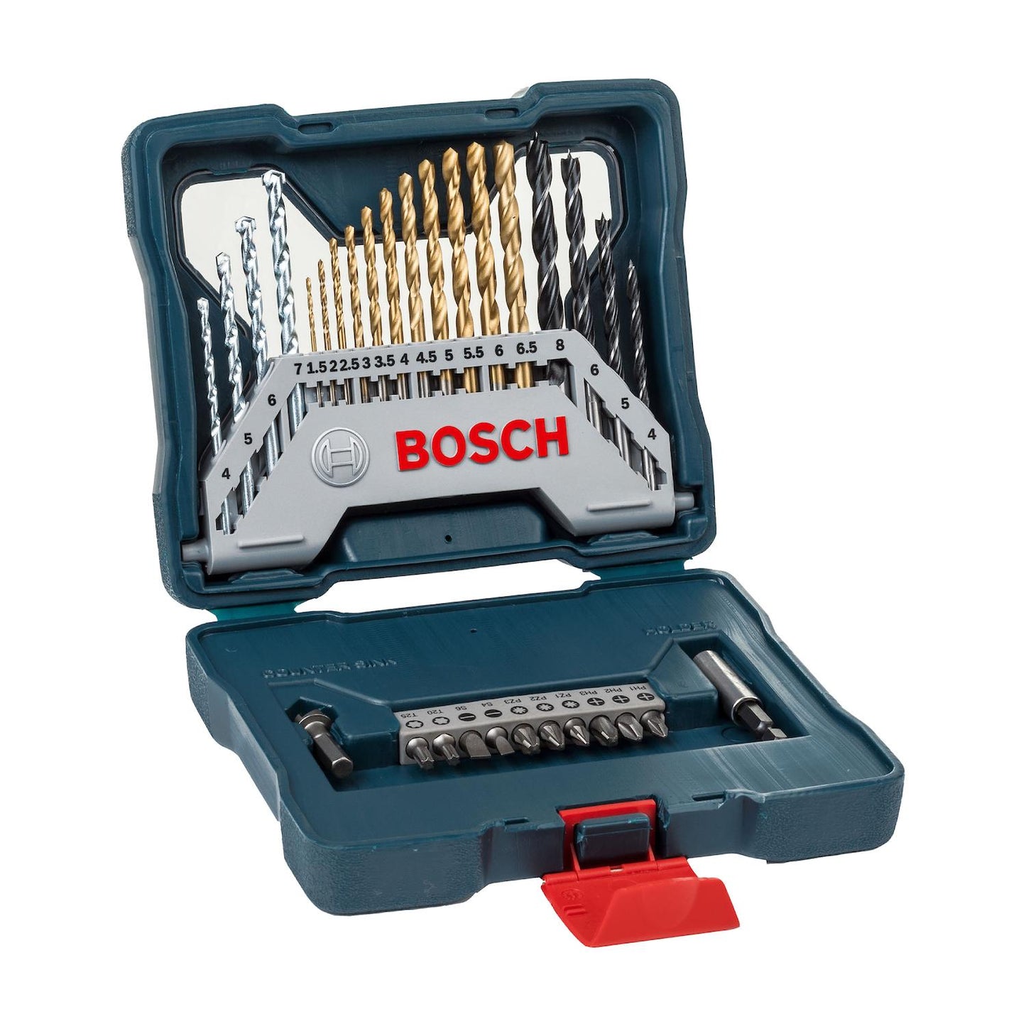 Set Puntas y Brocas Titanio Bosch X - Line 30 Pzas. - Bosch - Herram.cl