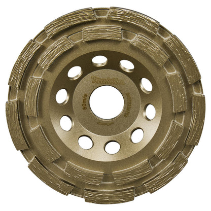 Copa Diamantada Makita D-80606 125mm Doble Segmento - Herram.cl