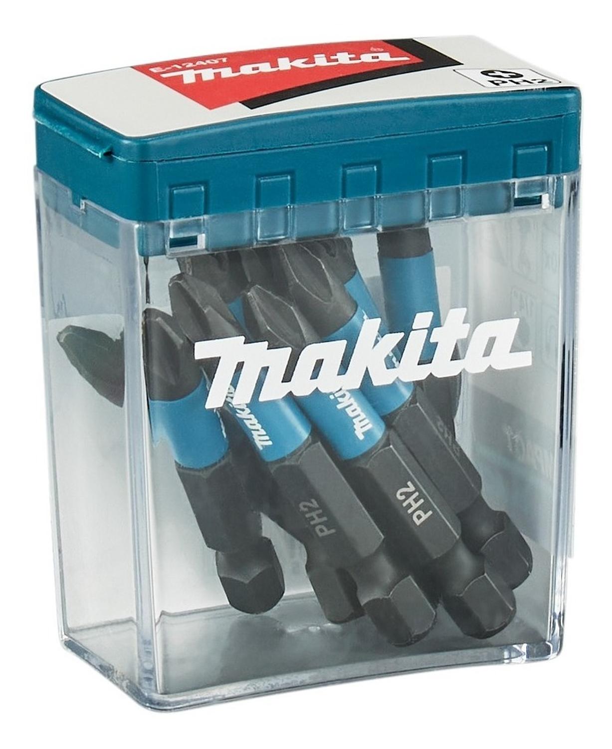 Pack 10 Puntas Impact Black PH2 - 50mm - Makita - Herram.cl