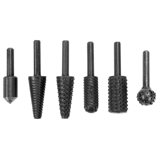 Set Fresas Rotativas Mixtas Madera y Metal 6mm 6 Pzas Yato - Herram.cl