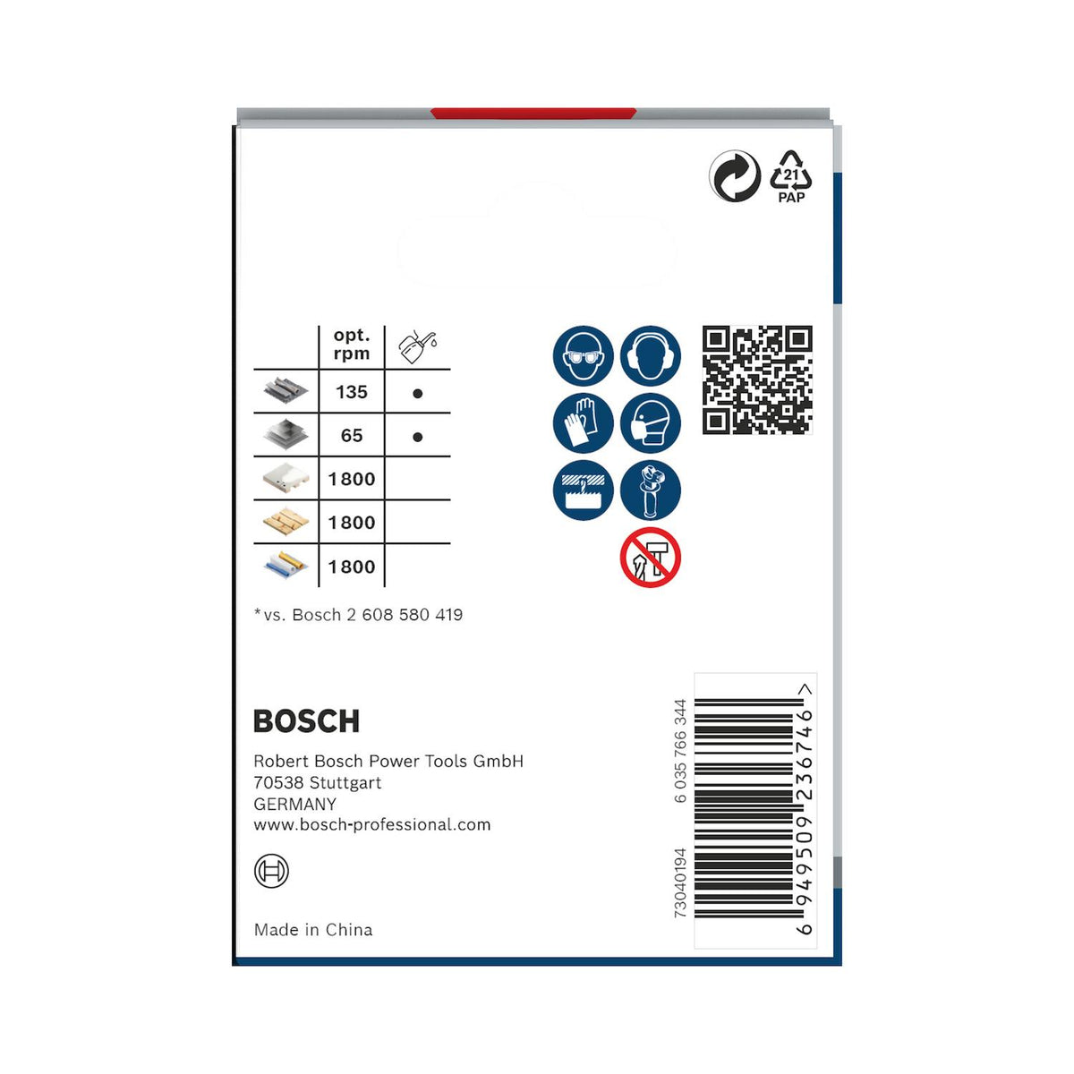 Sierra Copa PRO Bosch Multi Material 8% Co Ø67mm (2-5/8'') - Herram.cl