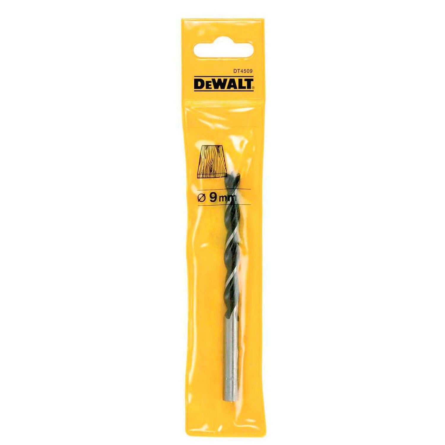Broca 3 Puntas Para Madera 9x130mm - DeWALT - Herram.cl