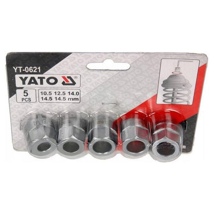 Juego 5 Dados para Amortiguadores Yato YT-0621 CrV - Herram.cl