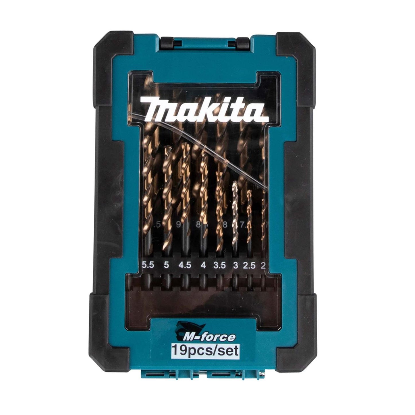 Juego de Brocas para Metal M - Force (1 - 13mm) 19 Pzas - Makita - Herram.cl