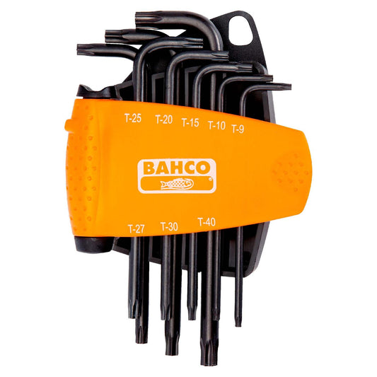 Juego de llaves allen TORX inviolable 8 Pzas - Bahco - Herram.cl