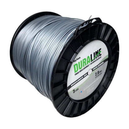 Rollo Nylon Redondo Ø 2,0mm x 628m - Duraline - Herram.cl