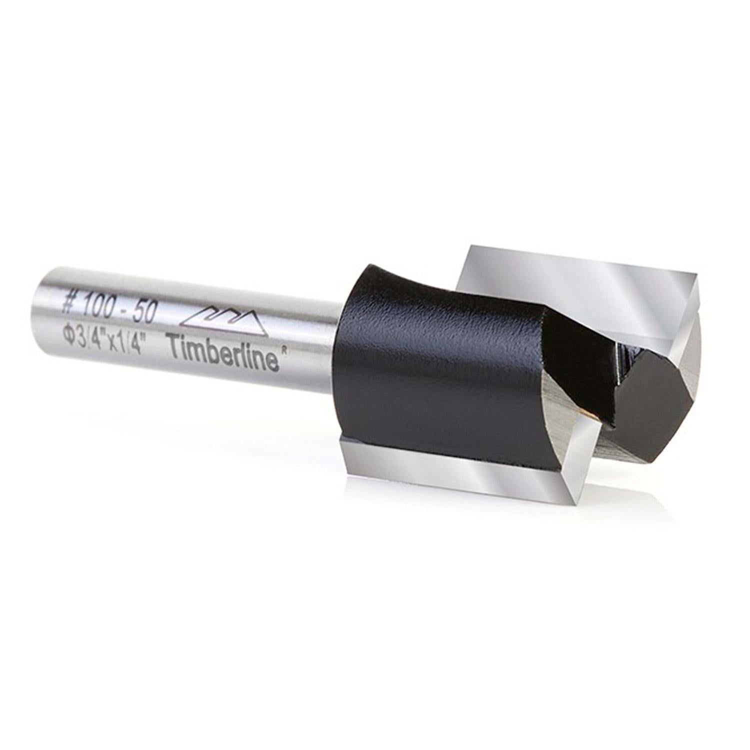 Fresa Recta 2 Filos 3/4''x3/4'' Toma 1/4'' - Timberline - Herram.cl