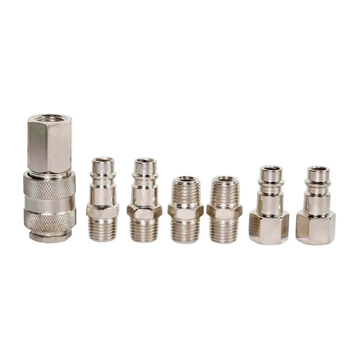 Set Conectores Rápidos INDURA 1024092 7 Pzs Compresor 1/4 - Herram.cl