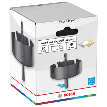 Sierra Copa Bosch Wood and Drywall 80mm - Herram.cl