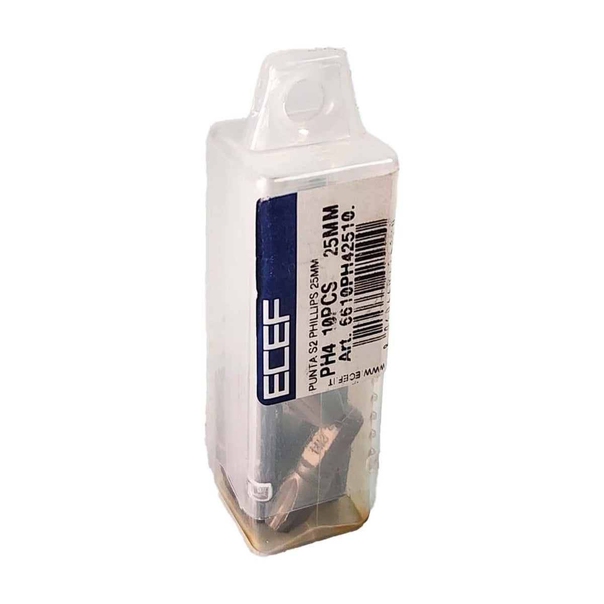 Pack 10 Puntas PHILLIPS PH4x25mm - ECEF - Herram.cl