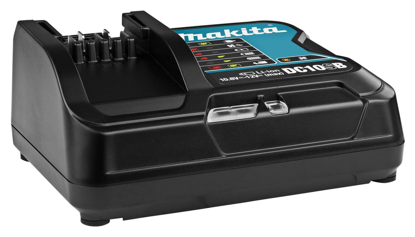 Cargador De Baterías Rápido CXT DC10SB 12V Máx - Makita - Herram.cl