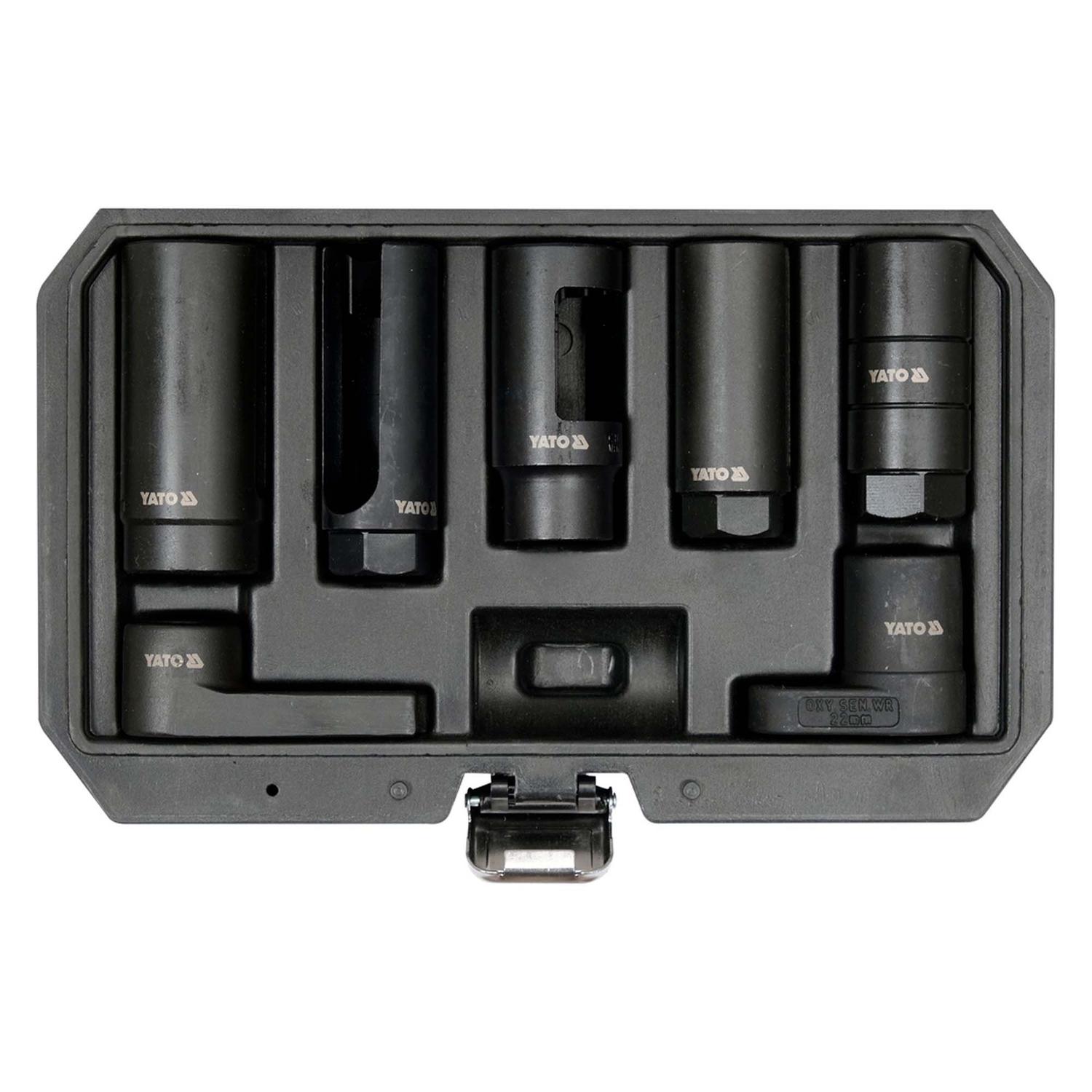 Kit extracción de inyectores y sensor oxígeno 7 Pzas - Yato - Herram.cl
