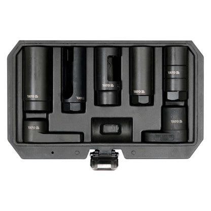 Kit extracción de inyectores y sensor oxígeno 7 Pzas - Yato - Herram.cl