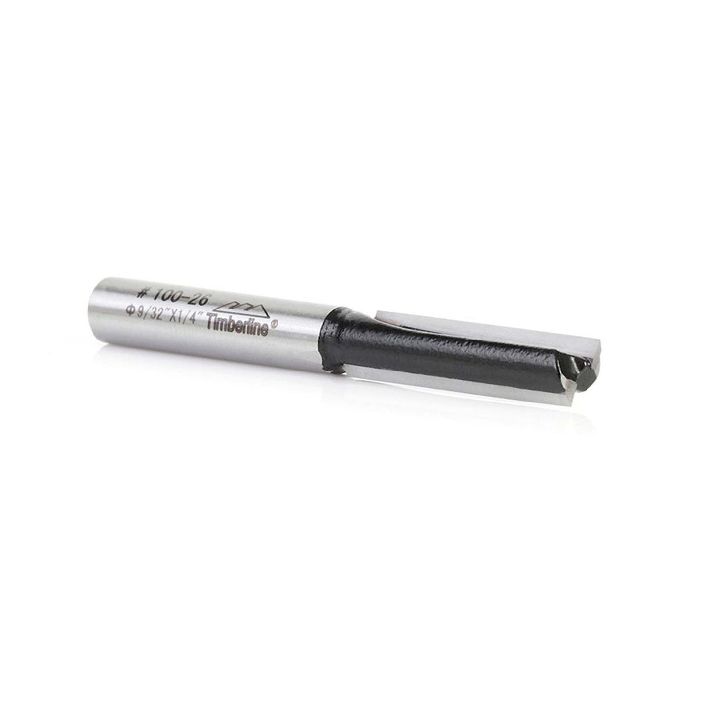 Fresa Recta 2 Filos 9/32''x1'' Toma 1/4'' - Timberline - Herram.cl