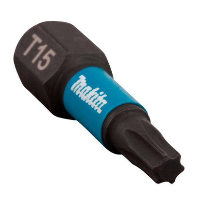 Puntas Impact Black T15 - 25mm 2 Pzas - Makita - Herram.cl