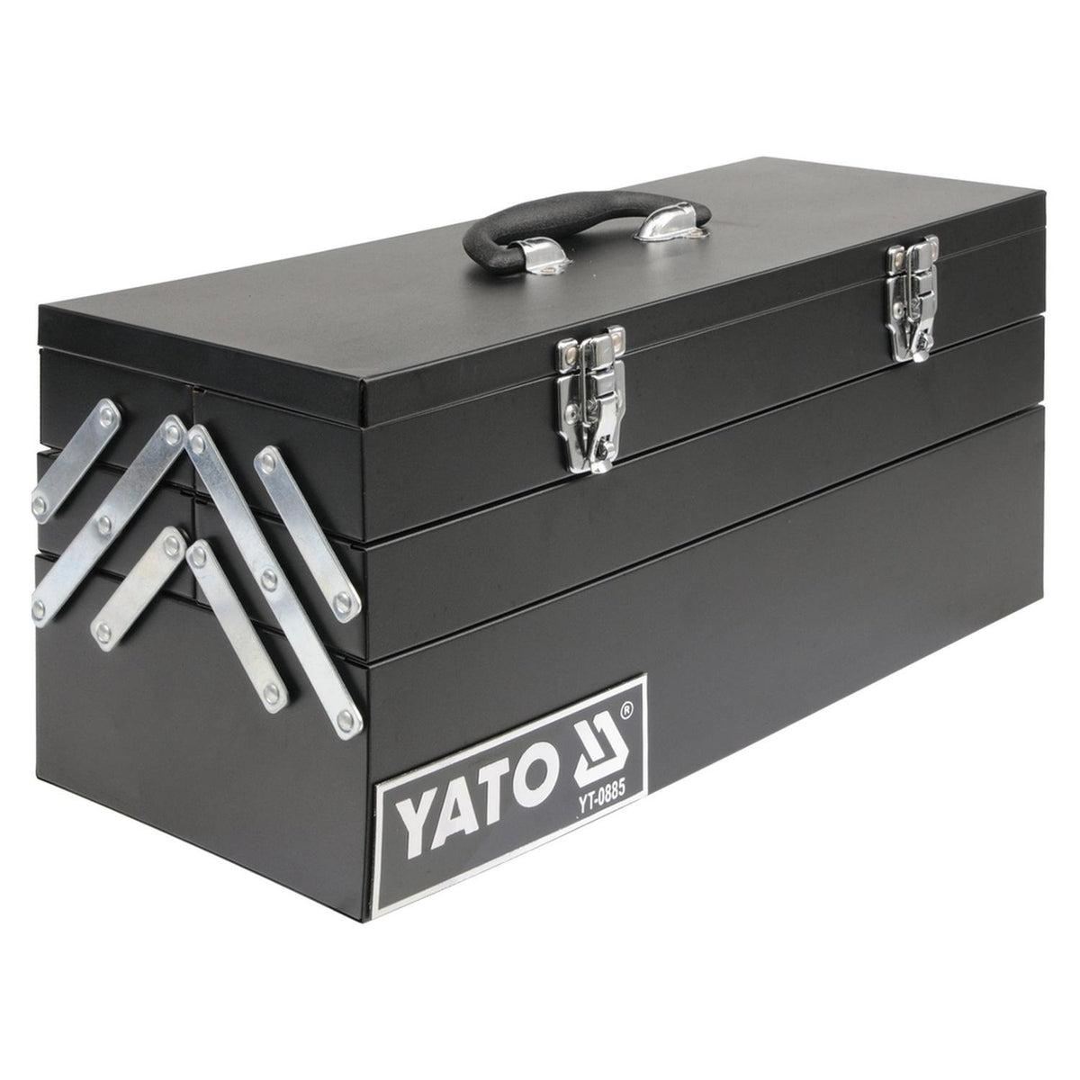 Caja Herramientas Yato YT-0885 Cantilever Acero 460x200mm - Herram.cl