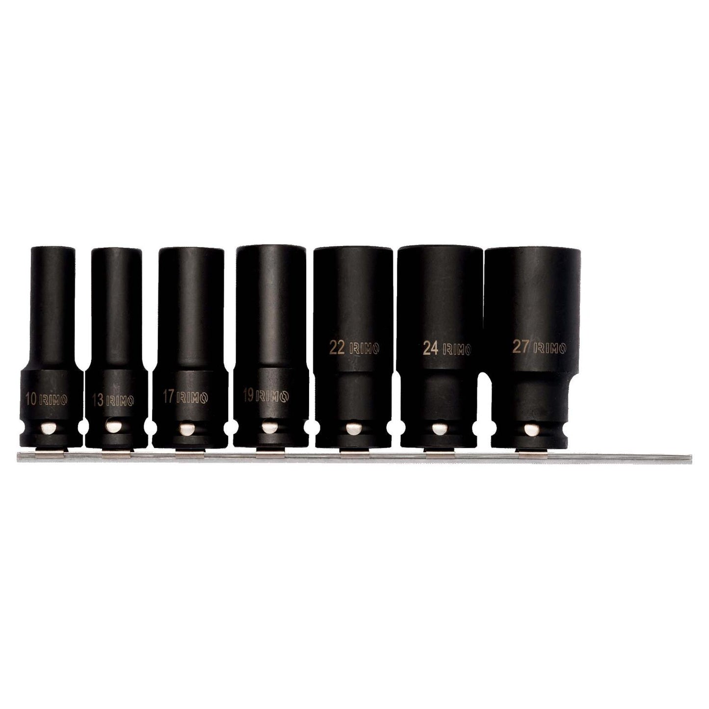 Juego de Dados de Impacto 1/2'' (10 - 27mm) 7 Pzas - Irimo - Herram.cl