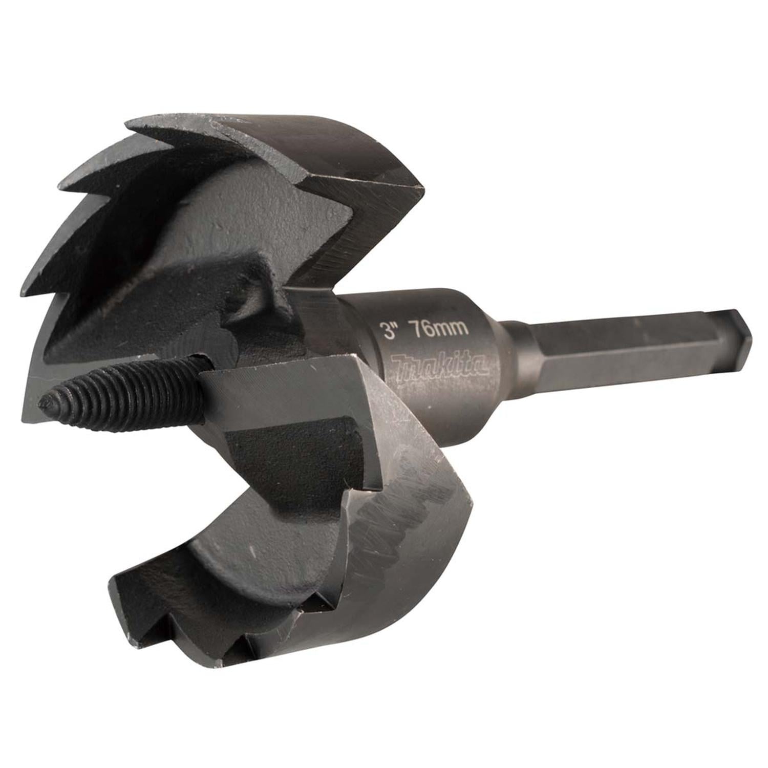 Broca Autoalimentada Para Madera 76 X 127mm Hex. - Makita - Herram.cl