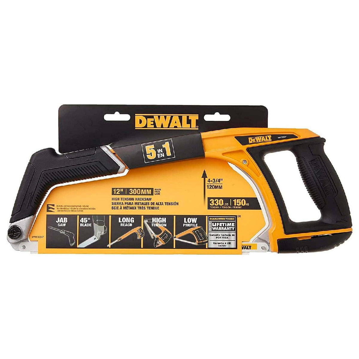 Arco de Sierra Multifunción 5 En 1 de 12'' - DeWALT - Herram.cl