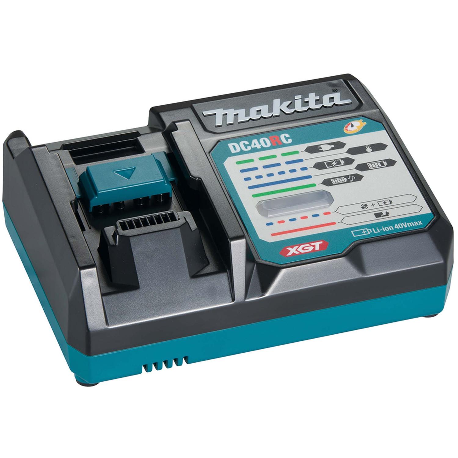 Cargador XGT 40V Max. Estándar (DC40RC) Bolsa - Makita - Herram.cl