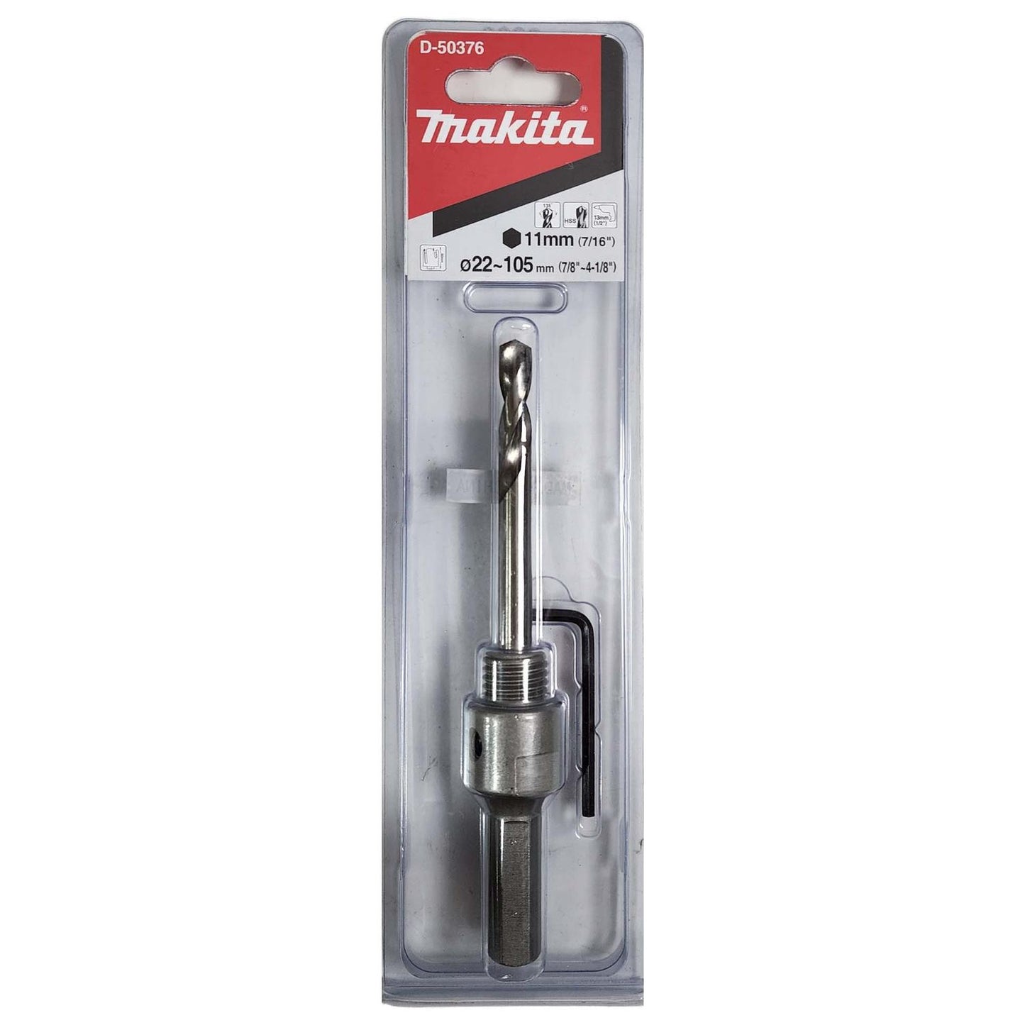 Adapatador Sierra Copa HSS - G (22 - 105mm) - Makita - Herram.cl