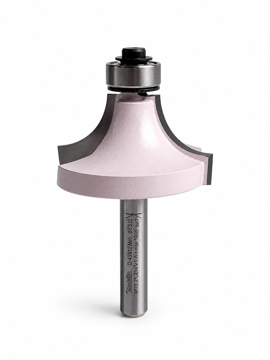 Fresa Redondear R1/2''x3/4''x1-1/2'' Toma 1/4'' -Makita - Herram.cl