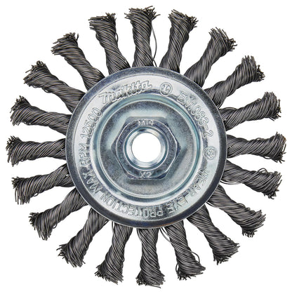 Grata Circular Plana Acero Trenzada 115x0,5mm / M14 - Makita - Herram.cl