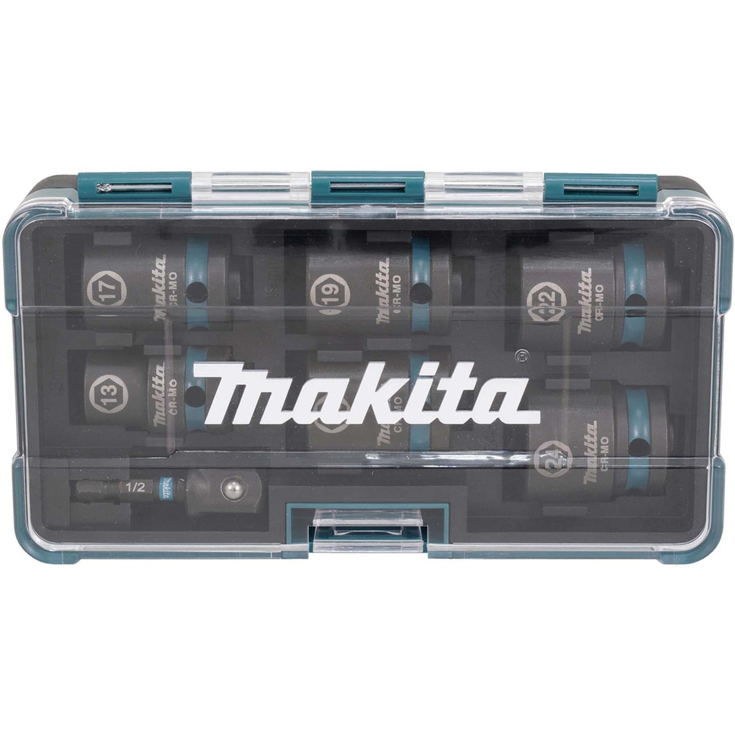 Juego Dados Impact Black 1/2'‘(13 - 24mm) 7 Pzas - Makita - Herram.cl