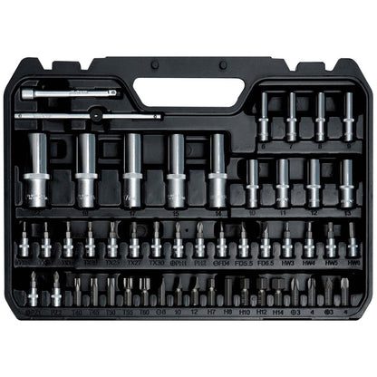Juego de Dados 1/4'' y 1/2'' 108 Pzas - Yato - Herram.cl