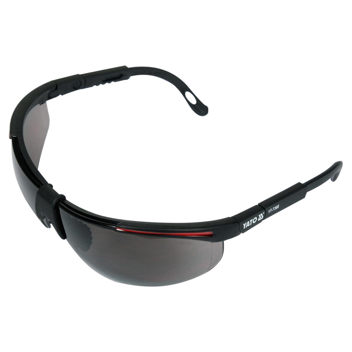 Lentes de Seguridad Gris Yato YT-7368 Policarbonato UV - Herram.cl