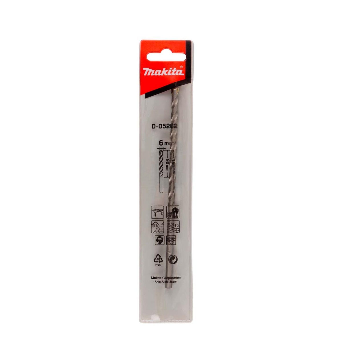 Broca Para Concreto 6x150mm - Makita - Herram.cl