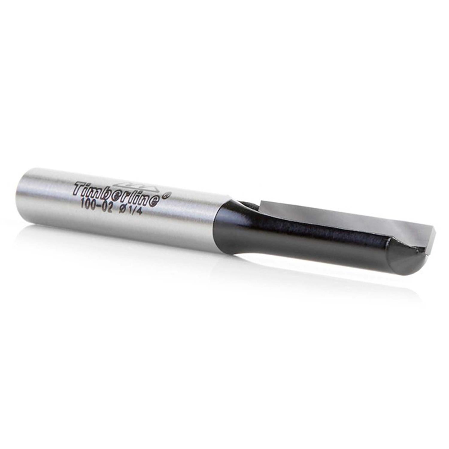 Fresa Recta 1 Filo 1/4''x1'' Toma 1/4'' - Timberline - Herram.cl