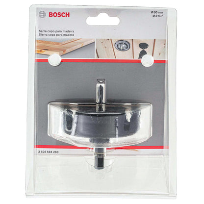 Sierra Copa Para Madera Con Adaptador 80mm (3 5/32'') Bosch - Herram.cl