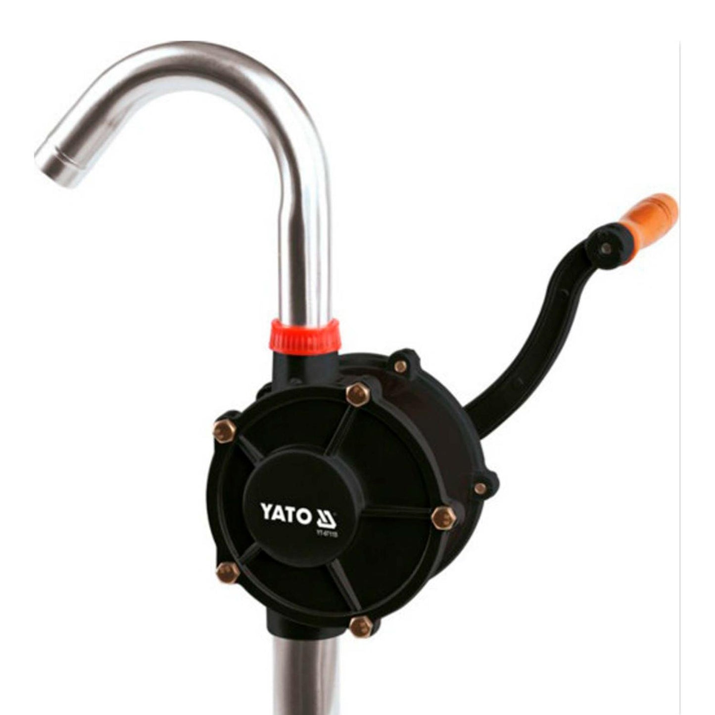 Bomba de aceite rotativa manual de aluminio 21 l/min - Yato - Herram.cl