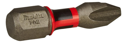 2 Puntas Impact Premier PH2 - 25mm - Makita - Herram.cl