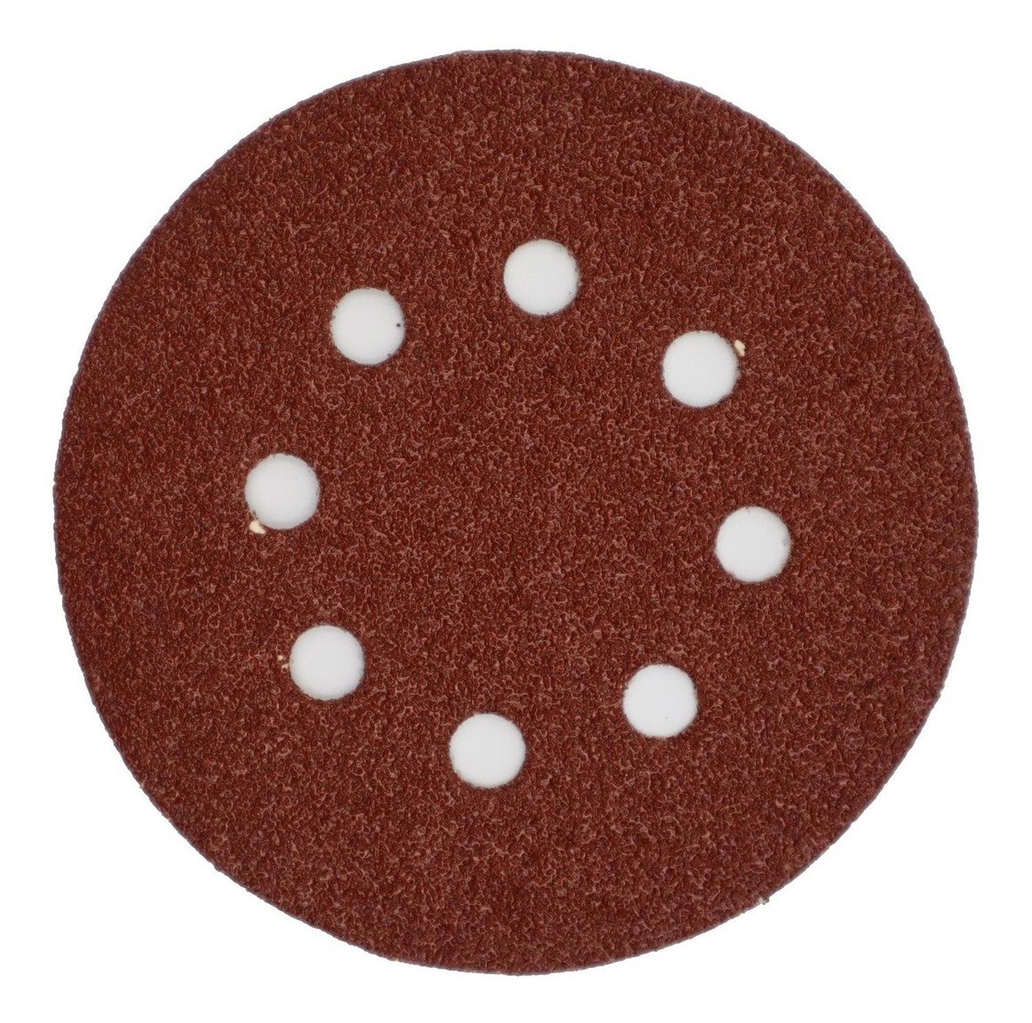 Pack 10 Discos Lija Con Velcro 125mm (5'') G40 - Makita - Herram.cl
