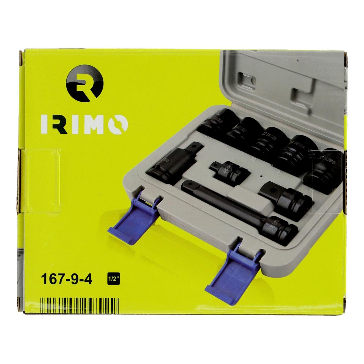 Juego De Dados De Impacto De 1/2'' 9 Pzas - Irimo - Herram.cl