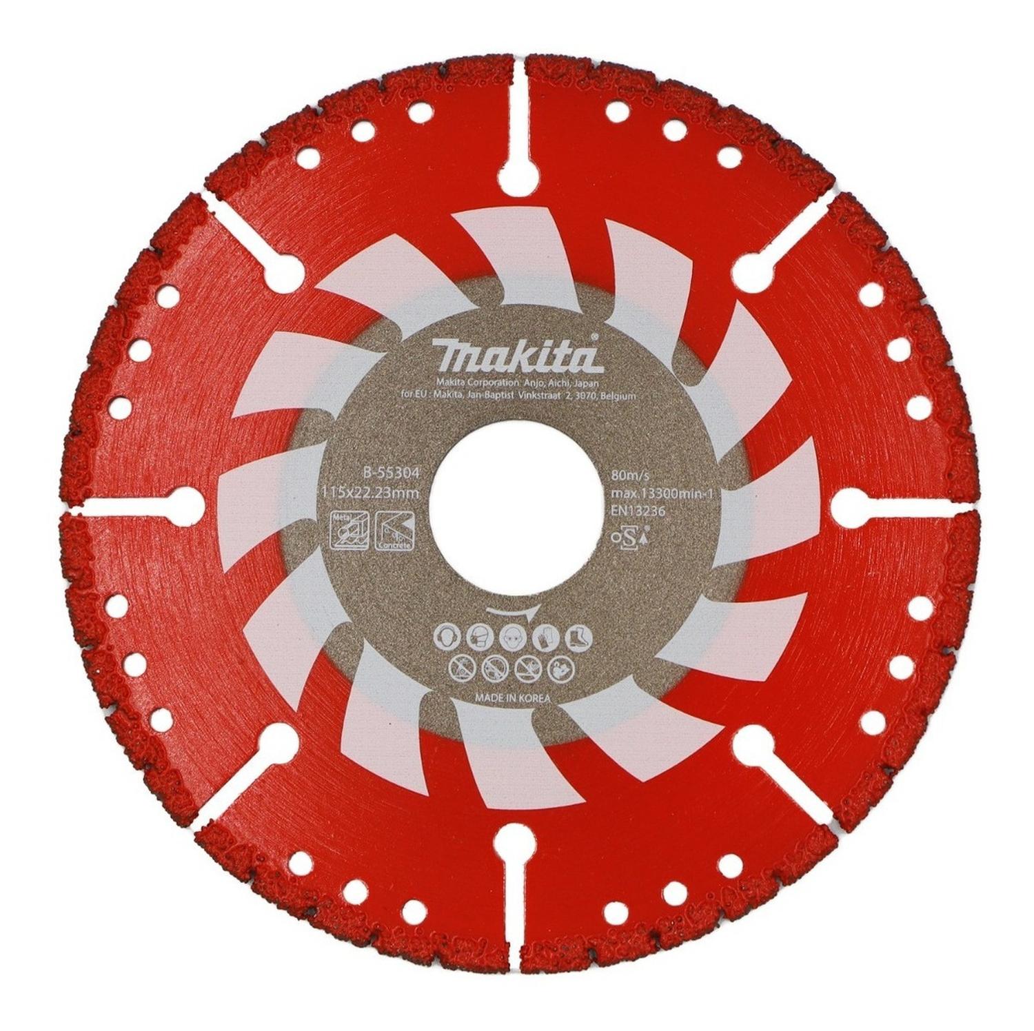 Disco Diamantado para Rescate Multimaterial 4 - 1/2'' - Makita - Herram.cl