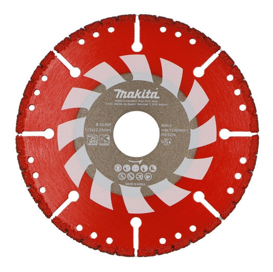 Disco Diamantado para Rescate Multimaterial 4 - 1/2'' - Makita - Herram.cl