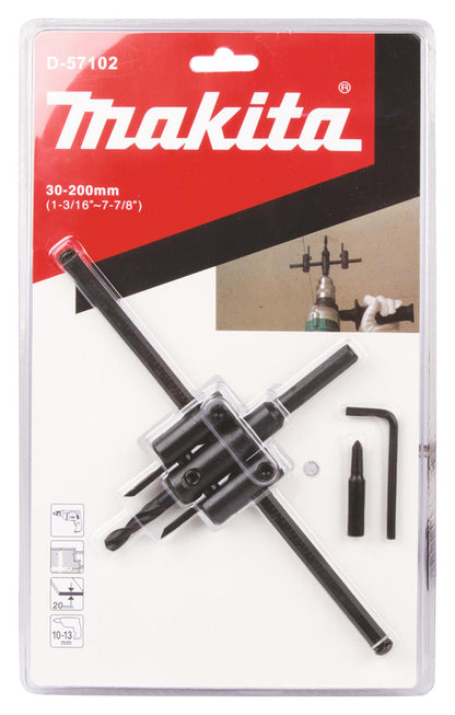 Broca Compas (30 - 200mm) para Taladros - Makita - Herram.cl