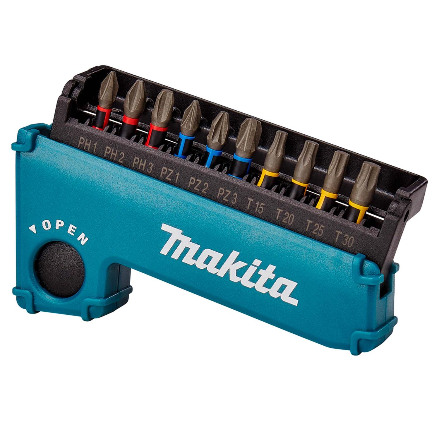 Set Puntas Impact Premier 25mm 11 Pzas - Makita - Herram.cl