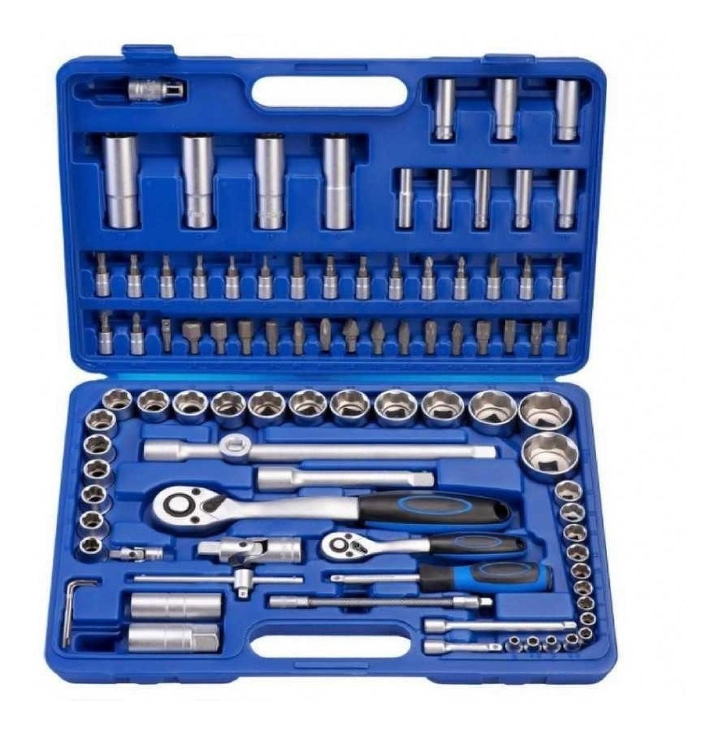 Juego De Dados De 1/4'' Y 1/2'' De 94 Pzs. Irimo 130 - 94 - 4 - Herram.cl